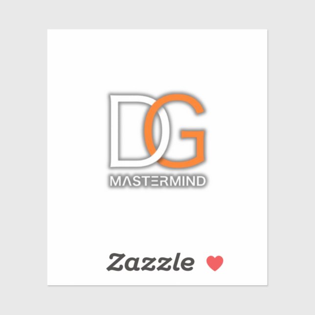 DG Mastermind Stickers- Assorted Sizes (Sheet)