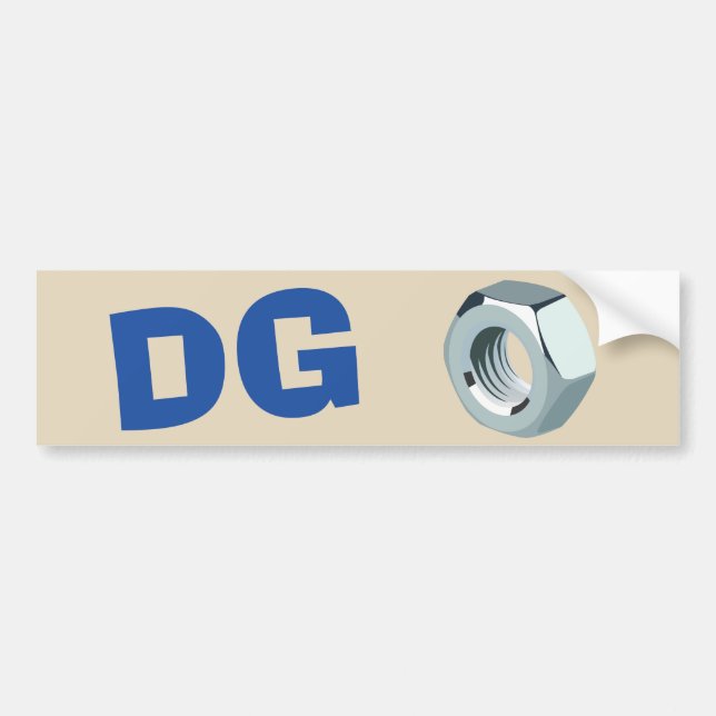 DG Nut sticker (Front)