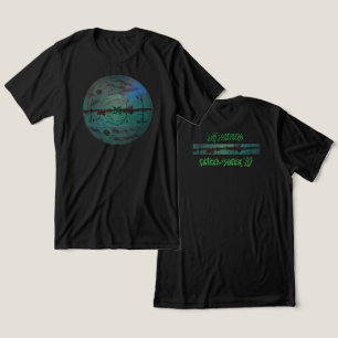 DG Paintings Moonlit Canoe Ride T-Shirt Tri-Blend Shirt