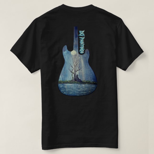 DG Paintings Resting Reaper T-Shirt (Design Back)