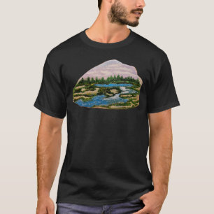 DG Paintings rock waterfall shirt 