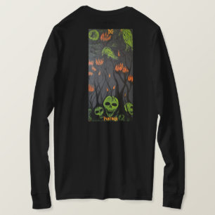 DG Paintings Skull Garden Longsleeve T-Shirt