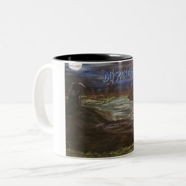 DG Paintings Stalking Reaper Mug (Front Left)