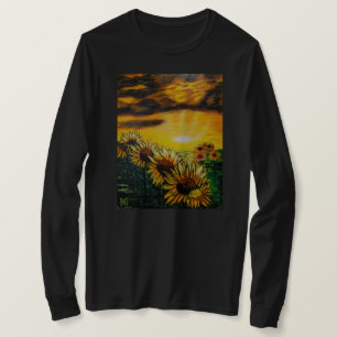 DG Paintings Sunflower Fields T-Shirt