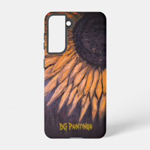 DG Paintings Sunflower Portrait Samsung Galaxy Case