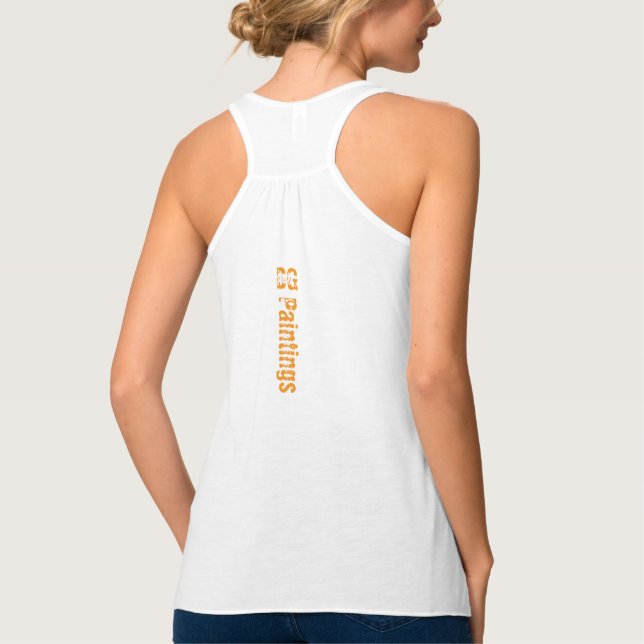 DG Paintings Sunset Waterside Reflections Tshirt 2 (Back)