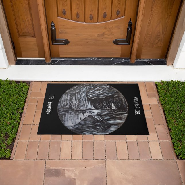 DG Paintings Yin Yang Reapers Doormat (Outdoor)