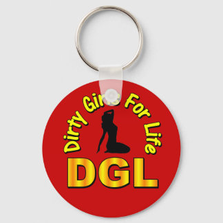 DGL Dirty Girls For Life Key Ring