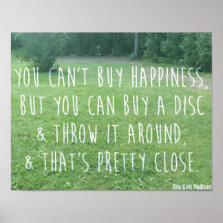 DGM Happiness in a Disc Poster