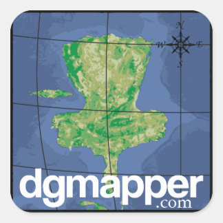 DGMapper.com Sheet of Stickers
