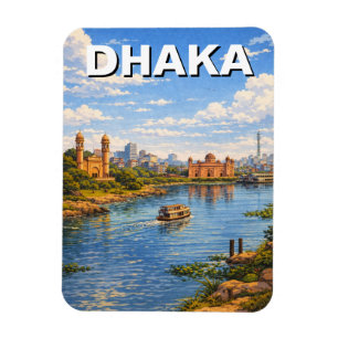 Dhaka Bangladesh Magnet