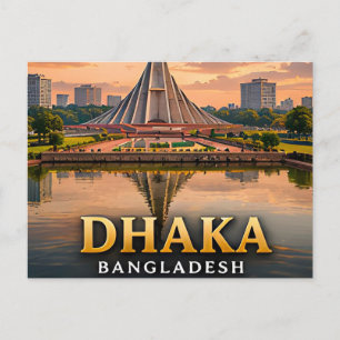 Dhaka Bangladesh South Asia Capital 📍 Postcard