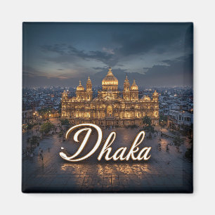 Dhaka Bangladesh Travel Gift 🗺️ Magnet