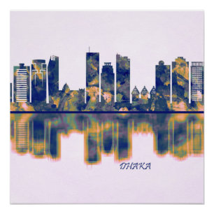 Dhaka Skyline Poster