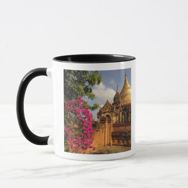 Dhamma Yazaka Pagoda at Bagan (Pagan), Myanmar Mug (Left)