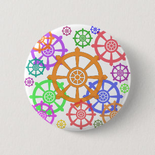 dharma 6 cm round badge