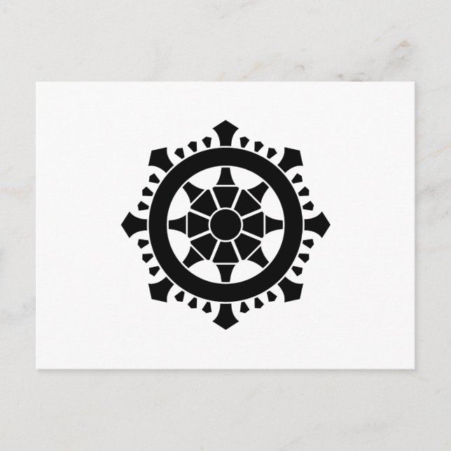 Dharma chakra postcard (Front)