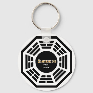 Dharma/Lostaholics name Key Ring