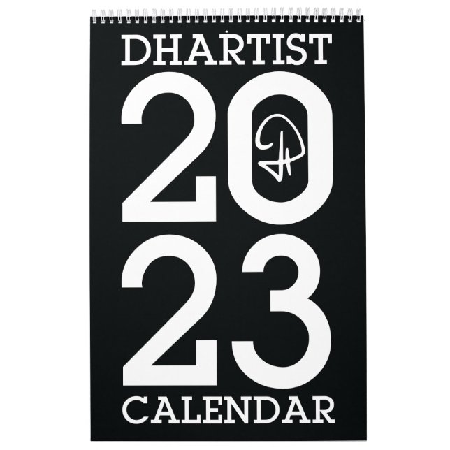 Dhartist 2023 Calendar (Cover)