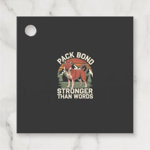 Dhole Lover Wildlife Canid Asiatic Wild Dog Favour Tags