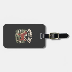 Dhole Lover Wildlife Canid Asiatic Wild Dog Luggage Tag