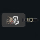 Dhole Lover Wildlife Canid Asiatic Wild Dog Luggage Tag<br><div class="desc">Dhole Lover Wildlife Canid Asiatic Wild Dog</div>