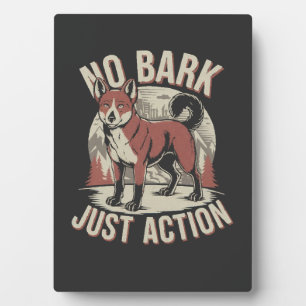 Dhole Lover Wildlife Canid Asiatic Wild Dog Plaque