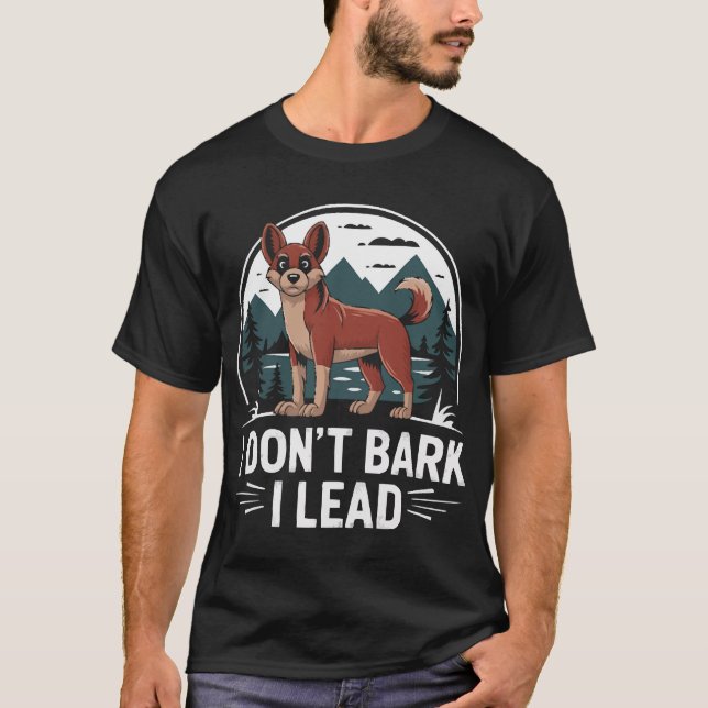 Dhole Lover Wildlife Canid Asiatic Wild Dog T-Shirt (Front)