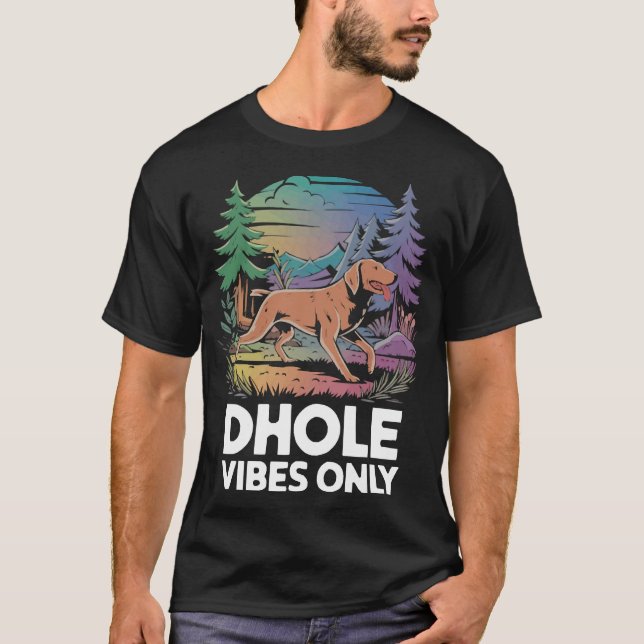Dhole Lover Wildlife Canid Asiatic Wild Dog T-Shirt (Front)