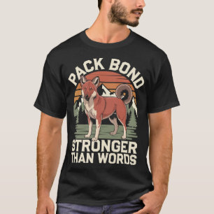 Dhole Lover Wildlife Canid Asiatic Wild Dog T-Shirt