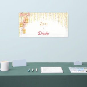 Dholki banner, dholki sign,dholki decor banner