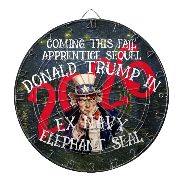 DHS CBP Gavin Newsom Democratic Party Front Run 3 Dartboard (Front)