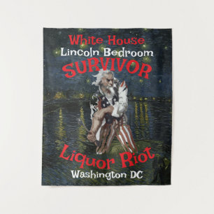 DHS FBI CBP Riot Trump Backdrop 36 37 38 39   Tapestry