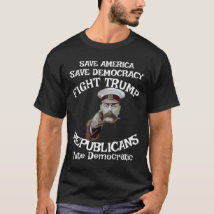 DHS FBI CBP Trump Bismarck German Battleship T-Shirt