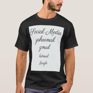 DI COLLECTION SOCIAL MEDIA YAHOOMAIL GMAIL HOTMAIL T-Shirt