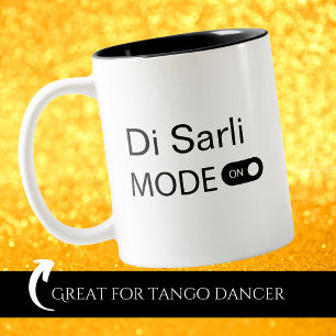 Di Sarli mode on funny Tanguero Tango Dancer Two-Tone Coffee Mug