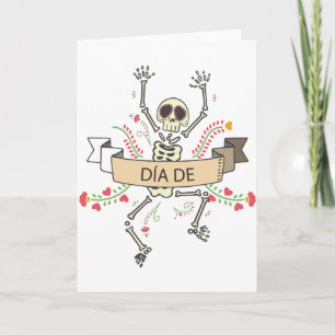 DIA DE Festival of the Dead Card