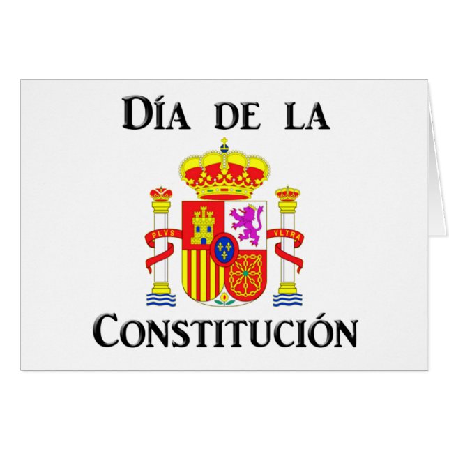 Día de la Constitución - Spain (Front Horizontal)