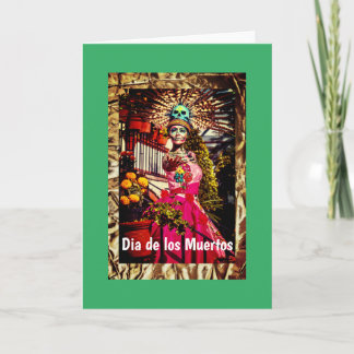 Dia de los Muertos, 5" x 7" Folded Greeting Card