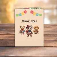 Dia De Los Muertos Alebrije Bears Papel Picado