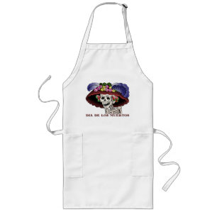 Dia de los Muertos [apron] Long Apron