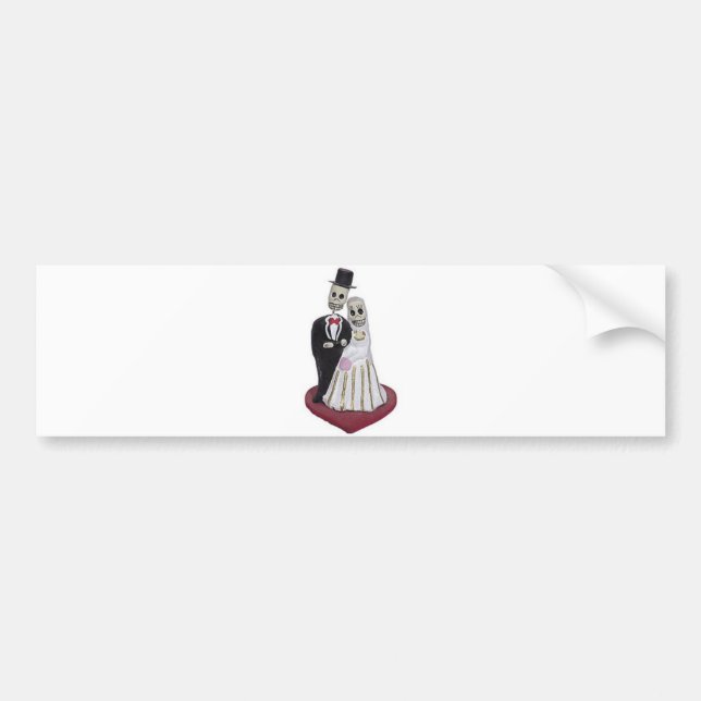 Dia de los Muertos Bumper Sticker (Front)