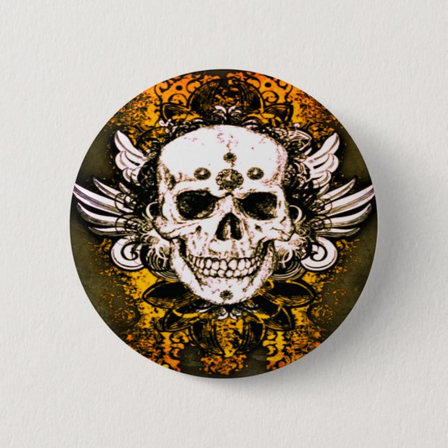 Dia de los muertos Button (Front)