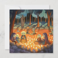 Dia de los Muertos "Candlelit Resting Place"