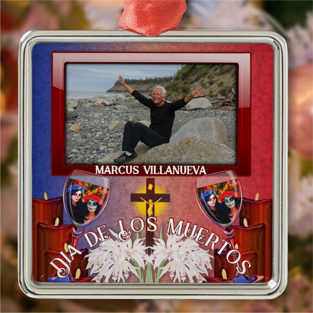 Dia de Los Muertos Catrinas 1718 Metal Tree Decoration (Creator Uploaded)