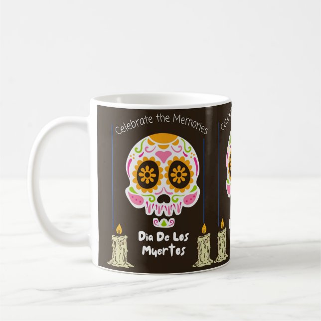 DIA DE LOS MUERTOS COFFEE MUG (Left)
