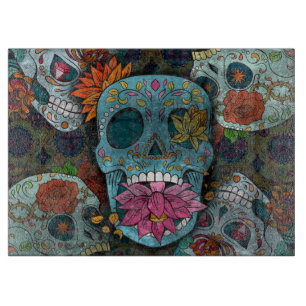Dia De Los Muertos Cutting Board