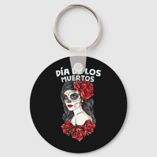 Dia De Los Muertos Day Of He Government Agencyd Key Ring