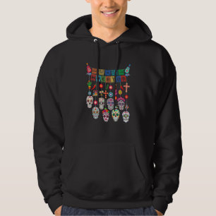 Dia De Los Muertos  Day of the dead Hanging skulls Hoodie