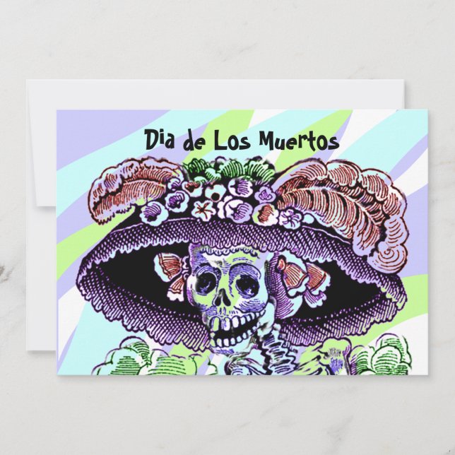 Dia de Los Muertos Day Of The Dead Invitations (Front)